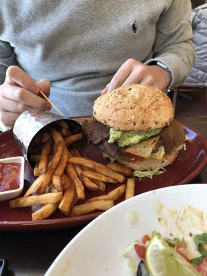 Vegan Impossible Burger at CRAVE in Sioux Falls