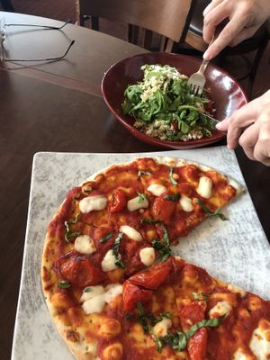 Vegan Margherita Flatbread  at CRAVE in Sioux Falls