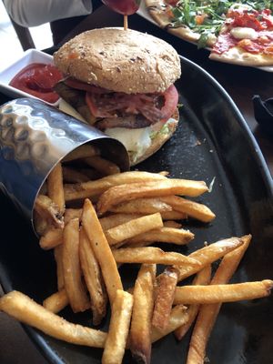 Vegan Impossible Burger  at CRAVE in Sioux Falls