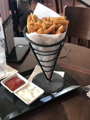 Vegan Truffle Parmesan Fries  at CRAVE in Sioux Falls