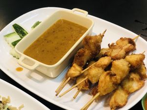 Satay at Food in The Woods 小树林 in Northeast Singapore