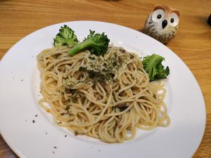 Omni Pork Minced Meat Oriental Style Spaghetti at Food in The Woods 小树林 in Northeast Singapore