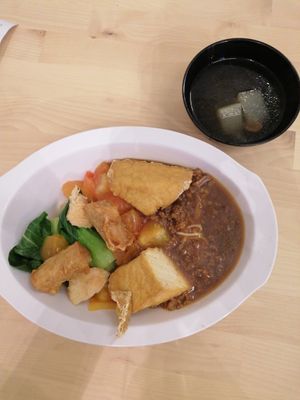 Omnipork with ramen at Food in The Woods 小树林 in Northeast Singapore