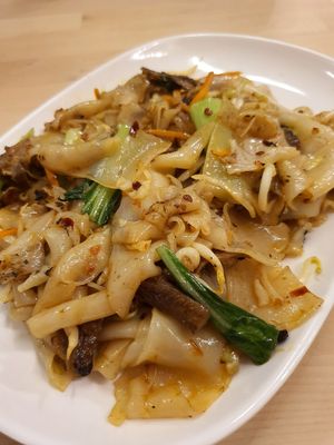 Spicy white char kuey teow at Food in The Woods 小树林 in Northeast Singapore