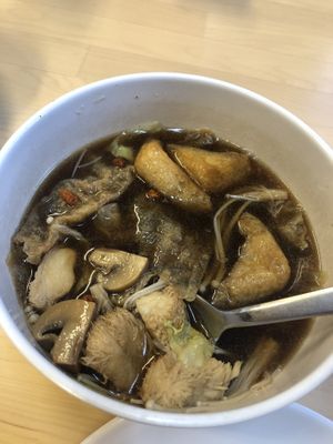 bak kut teh soup rice set $5  at Food in The Woods 小树林 in Northeast Singapore