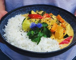 Curry💚 at Plant-Based Kochschule in Hannover