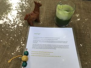 the menu at Seed Cafe  in Manali