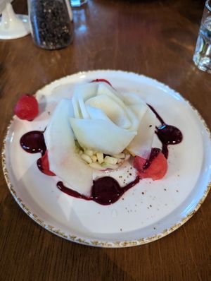 Melon starter at The Yellow Pepper in Letterkenny