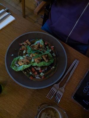 Mushroom starter at The Yellow Pepper in Letterkenny