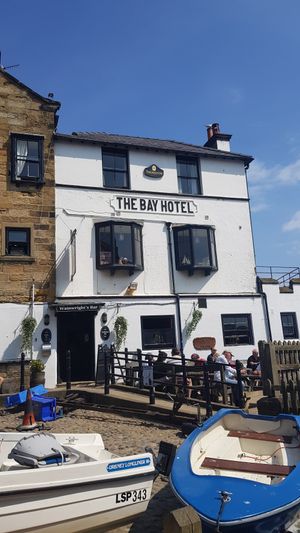 Exterior at The Bay Hotel in Robin Hoods Bay