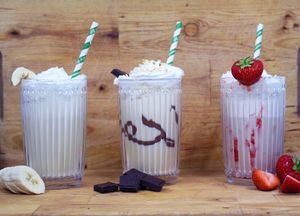 The Bothy Cumbria Ltd - Milkshakes - all can be vegan at The Bothy in Kirkby Stephen