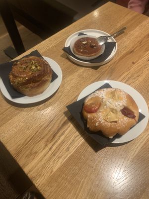 pastries at Piekarnia Aromat in Warsaw