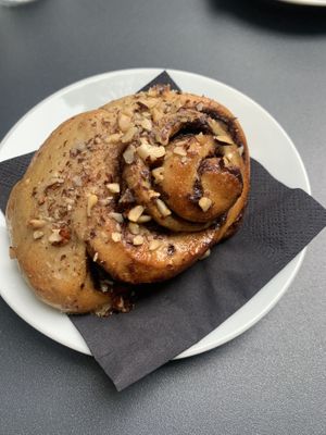 chocolate pastry  at Piekarnia Aromat in Warsaw