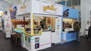 Kawaffle in Plymouth market. Soon to be expanding to also give Plymouth its first Cereal Cafe. at Kawaffle in Plymouth