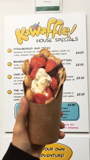 Delicious!!  at Kawaffle in Plymouth