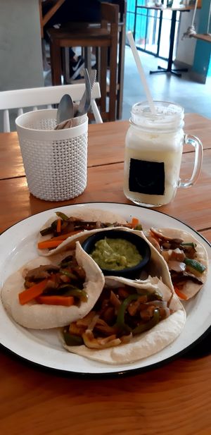 Tacos at Meriland in Merida