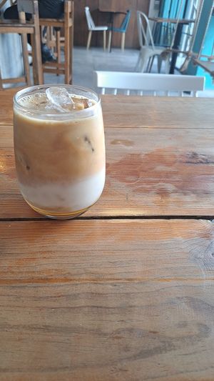 Iced coffee at Meriland in Merida