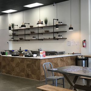 Counter at Natural Yogurt Selections in Anchorage