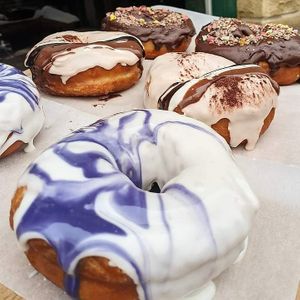 🍩🍩🍩😍 at Sacred Space in Hebden Bridge