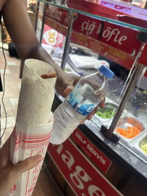 Durum wrap  at Komagene  in Kusadasi