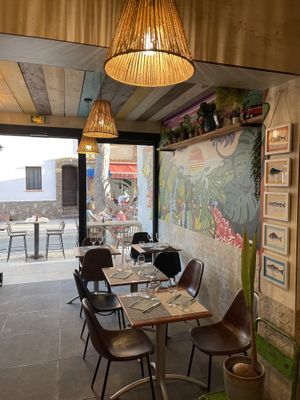 The restaurant’s interior   at Know Where in Hyeres