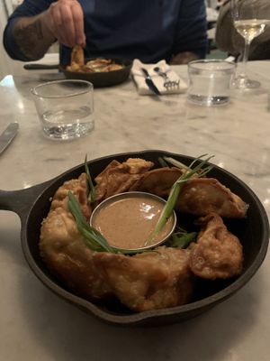 Dumpling beurre d’amande  #Veganuary at LOV in Brossard