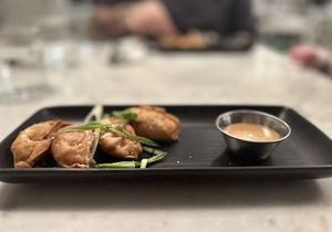 Dumplings   at LOV in Brossard