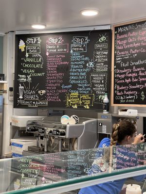 Lots of vegan options on the menu at Nauti Cow in Oak Bluffs