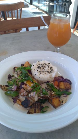 oriental food at Espaço Cozinha Ecológica in Natal