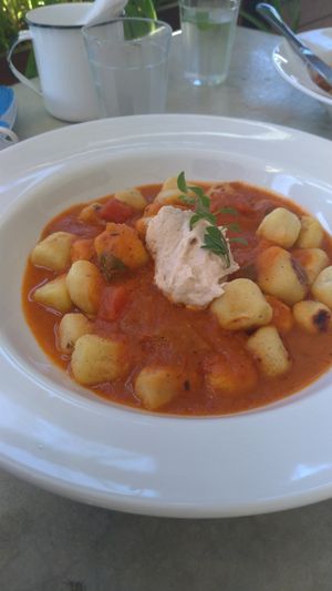 gnocci at Espaço Cozinha Ecológica in Natal