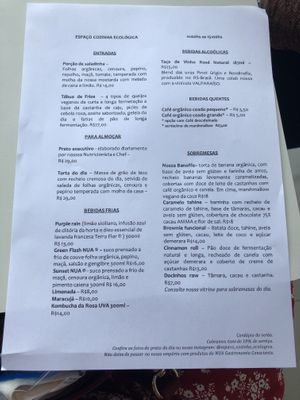   at Espaço Cozinha Ecológica in Natal