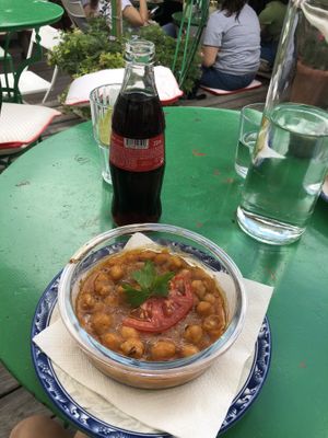 Chickpea dish  at Yiasemi in Athens