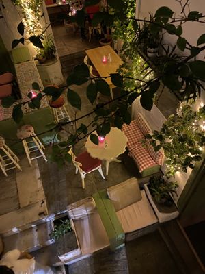 Seating  at Yiasemi in Athens