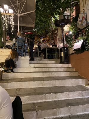 Seating  at Yiasemi in Athens