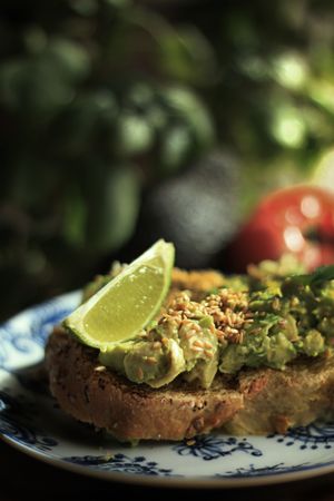 veggie and vegan options for breakfast at La Trastienda Cafe in Alcoi