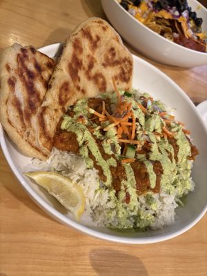 Daal was excellent, bread delish  at Labyrinth Press Company in Jamestown