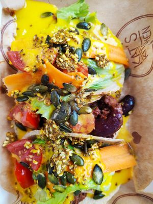 Jackfruit Kimuchi Tacos at Kat's Kitchen Grab'N'Go in Split