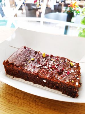 Vegan Chocolate Brownie at Kat's Kitchen Grab'N'Go in Split