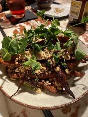 Carrots with  vadouvan and hazelnuts  at Eppo in Antwerpen