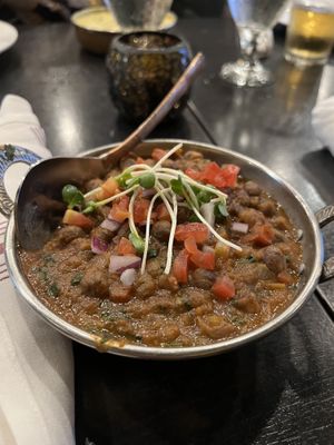 chana masala  at Masala Spice in Goleta