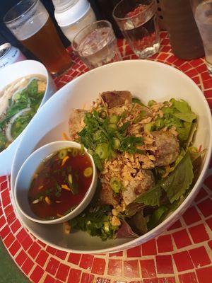 Vegan Bun at Pholklore in Torquay