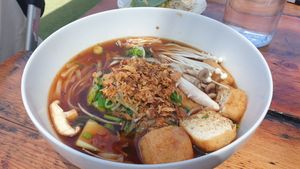 Mi Goreng soup. This was so good. at Pholklore in Torquay