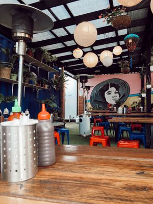 Decor  at Pholklore in Torquay