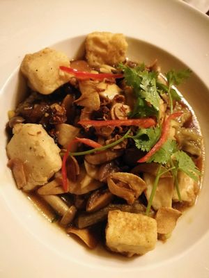 Mushroom Eggplant Special  at Romdeng in Phnom Penh