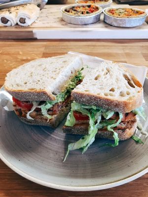 Vegan blt at Source Deli in York