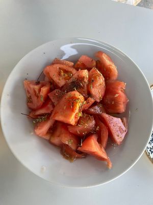 Tomate Andaluz at Bar Canijo in Algodonales