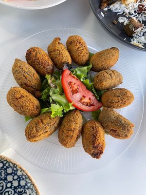 Vegan croquettes at Bar Canijo in Algodonales