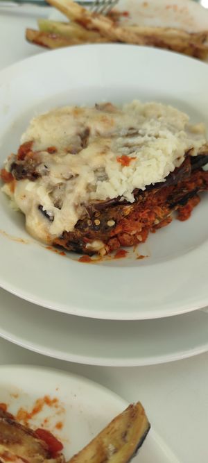 Musaka at Bar Canijo in Algodonales