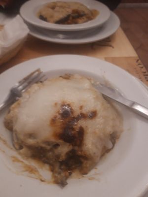 De moussaka :) at Bar Canijo in Algodonales