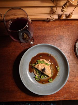 Degustation and wine pairing at Ballard's in Thornbury